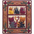 Cat Tails Wall-hanging Quilt Kit