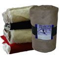 Huge Luxury Microsuede and Faux Fur Throw Blanket