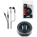 JVC HAF75V EarBuds with Case and In-Line Volume Control