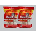 6-pound Natural Flavor Rawhide Bones- Bulk