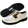 Sandbaggers Women's Danielle White/ Tan Golf Shoes