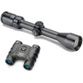 Bushnell Trophy Riflescope and Tasco Binoculars