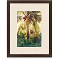 Allyson Krowitz 'Wild Coconut II' Framed Art Print