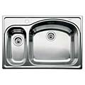 Blanco Stainless Steel Drop-in 1-1/2 Bowl Kitchen Sink