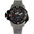 Seiko Men's Map Meter Black Dial Watch