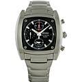 Men's Seiko Chronograph Black Dial Watch