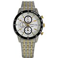 Seiko Men's Cream Dial Chronograph Watch