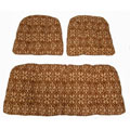 Casablanca Indoor Wicker Settee 3-piece Cushion Set