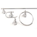 Chrome 4-piece Bathroom Accessory Kit