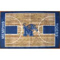 NCAA University of Memphis Tigers Basketball Rug (2'6 x 4'2)