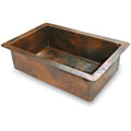 Copper Under Mount Kitchen Sink
