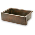 Copper Kitchen Apron Sink