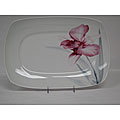 Weimar Orchid 14-inch Rectangular Porcelain Dish