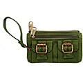 Hurley Tart 'n' Teenie Leaf Green Clutch Purse