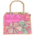 Jams World Batik Hibiscus Print Bamboo Bag