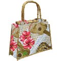 Jams World Hibiscus Ukelele Print Bamboo Bag
