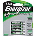 Energizer Rechargeable AAA NiMH Batteries (Case of 4)
