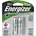 Energizer Rechargeable AA NiMH Batteries (2 Pack)