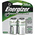 Energizer NiMH Rechargeable C Batteries (Case of 2)