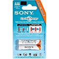 Sony Cycle Energy AAA Rechargeable Batteries (Case of 2)