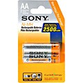 Sony AA Rechargeable NiMH Batteries (Case of 2)