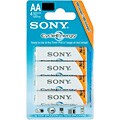 Sony AA Cycle Energy Rechargeable Batteries (Case of 4)