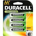 Duracell Rechargeable AA NiMH Battery (Pack of 8)