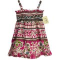 JoJo Girl's Floral Pink Smocked Dress