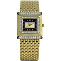 Jules Jurgensen Women's Square Blue/ Gold Watch