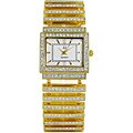 Jules Jurgensen Women's Square Crystal Watch