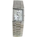Jules Jurgensen Men's Square Silvertone Watch