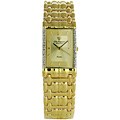 Jules Jurgensen Men's Square Goldtone Watch