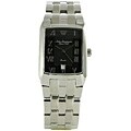 Jules Jurgensen Men's Square Black Dial Watch