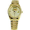 Jules Jergensen Elegant Sport Jeweled Dial Watch