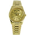 Jules Jurgensen Men's Elegant Sport Goldtone Watch