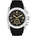 Swiss Legend Men's Commander Black/ Yellow Watch