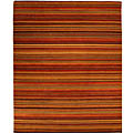 Hand-knotted Wool Sable Rug (6' x 9')