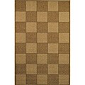 Portofino Brown and Ivory Rug (4'9 x 7'4)