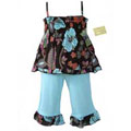 AnnLoren Girl's 2-piece Boutique Smocked Outfit