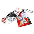 Glove It Black/ White/ Red News Print Golf Glove