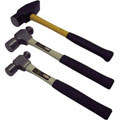 3-piece Ball- and Cross-peen Hammer Set