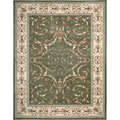 Ardenne Green Hand-tufted Wool Rug (8' x 10')