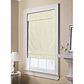 Ivory Suede Roman Shade (35 in. x 64 in.)