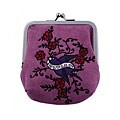 Hurley 'Vandal' Plum Coin Holder