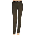 Analog Women's Moss Green Thermal Waffle Pants