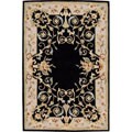 Hand-tufted Ardenne Black Wool Rug (8' x 10')