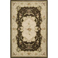 Hand-tufted Ardenne Brown Wool Rug (5' x 7'6)