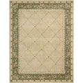 Hand-tufted Ardenne Beige Wool Rug (5' x 7'6)
