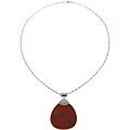 Sterling Silver Red Jasper Necklace