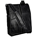 Perry Ellis Slim Black Messenger Bag